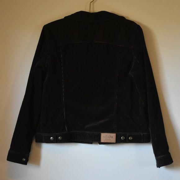 CHAPS Brown Courduroy Jacket - Picture 2 of 7